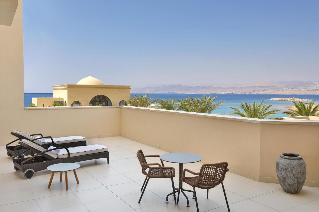 Al Manara, A Luxury Collection Hotel, Akaba Eksteriør bilde View of the Dead Sea from the hotel